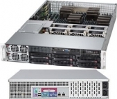 Platforma 2042G-6RF, H8QG6-F, SC828TQ+-R1400LPB, 2U, Quad Opteron 6000, DDR3, 2xGbE, LSI 2008, SAS2 foto1